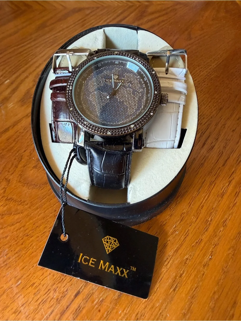 Men’s Ice Maxx Diamond Bezel Watch - Like New